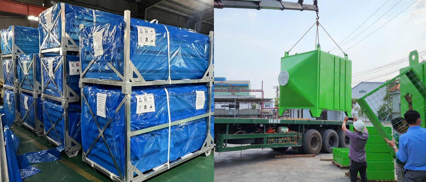 Đóng hàng gia công đi các nước